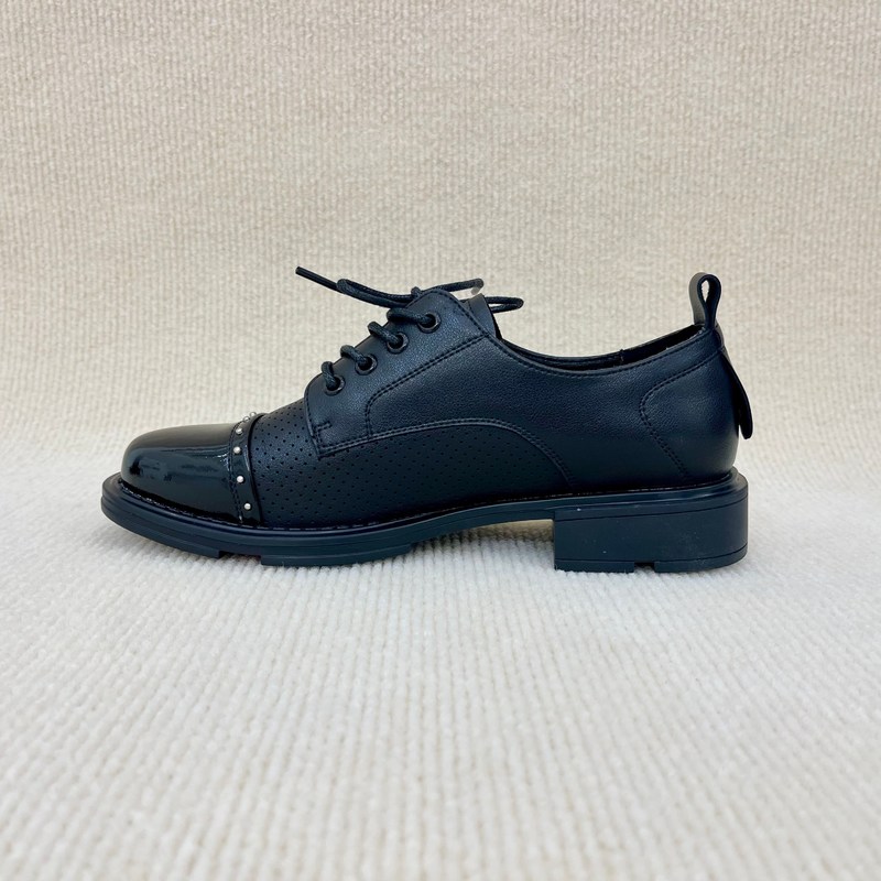 Women fashion leisure heel sport shoes with lace up